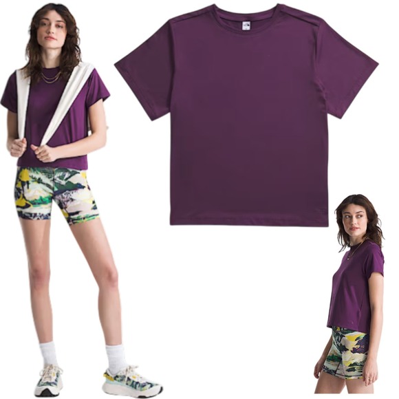 The North Face Dune Sky Short Sleeve Top Women's (see measurements) - Picture 2 of 8